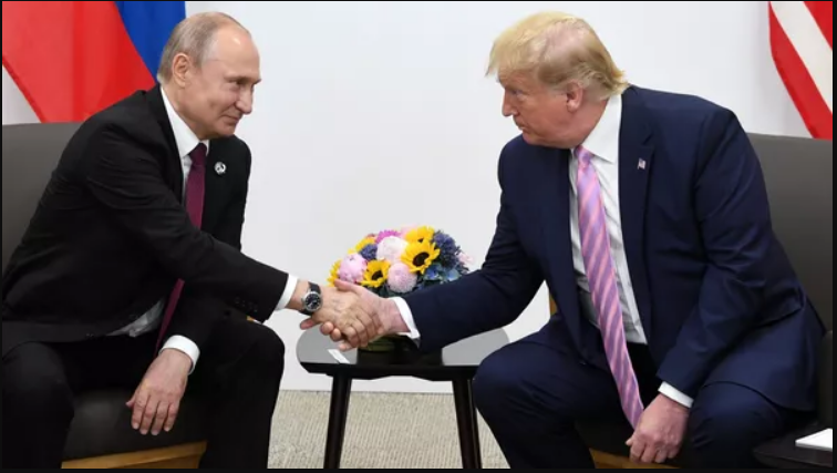                                               ВСТРЕЧА ПУТИНА С ПТАМПОМ