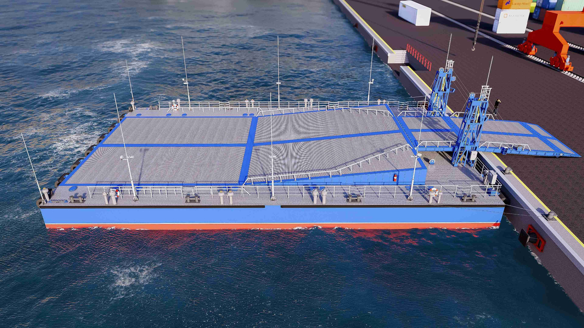 Плавучий понтонный причал, пр. RDB 49.05