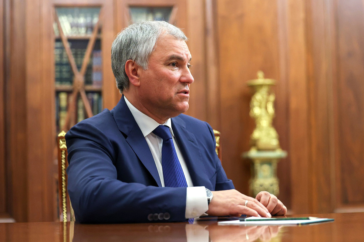 Спикер Госдумы порекомендовал изучить работу Тодда.  Фото: Фото: пресс-служба Администрации президента РФ / kremlin.ru