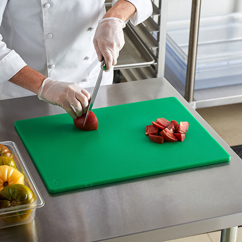 Разделочная доска Winco зеленая