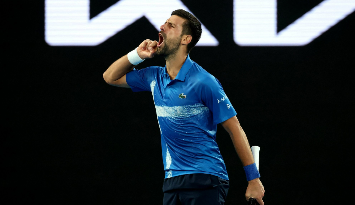 Новак Джокович начал поход за 11-м титулом победителя Australian Open. Фото: соцсети