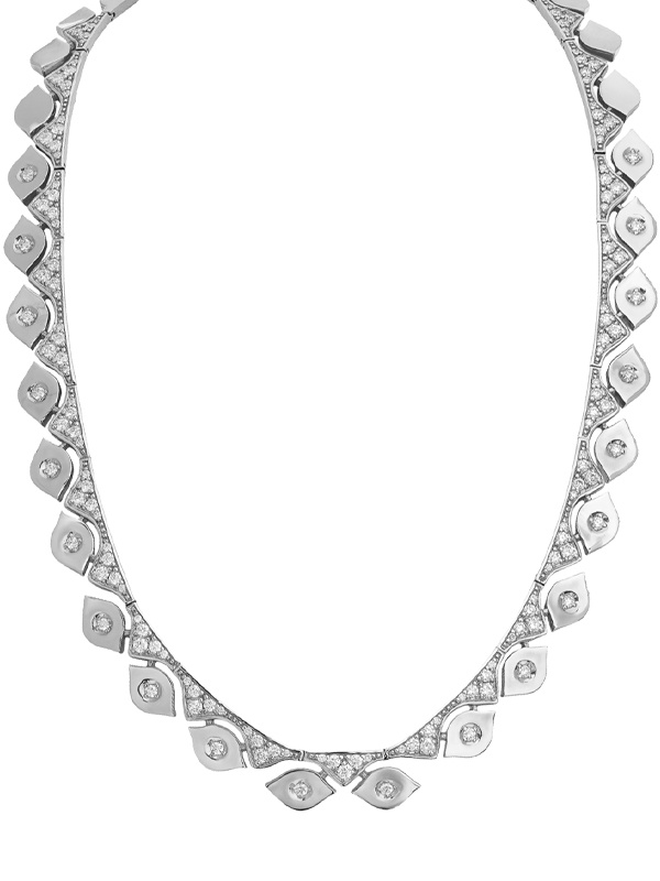 Колье Casato Mikou из белого золота с бриллиантами