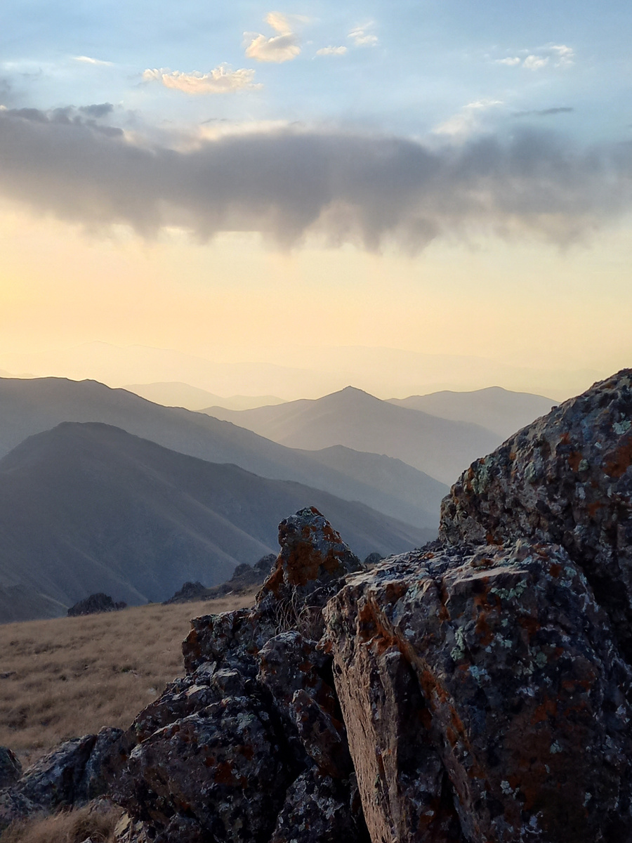 Вид с горы Арамазд