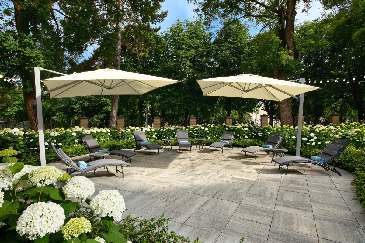 Территория санатория "Истокъ" в Ессентуках