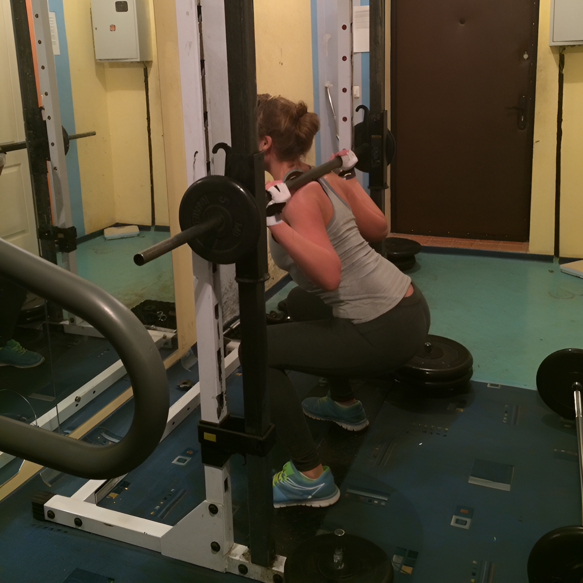 В минимальном весе: около 62 кг 2016 год. 