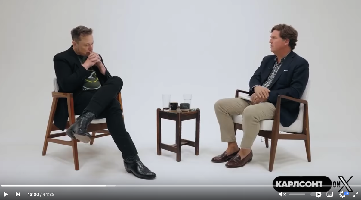 Такет Карлсен и Илон Маск (интервью)