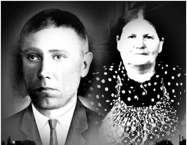 Бабушка с мужем Наумом