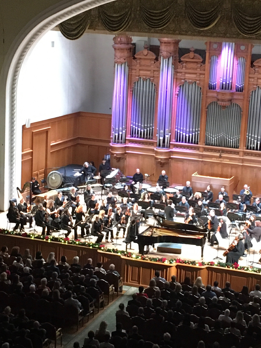 В Большом зале Московской консерватории