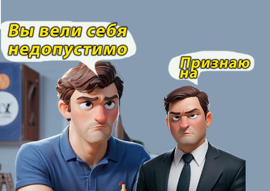 монтаж автора и ИИ