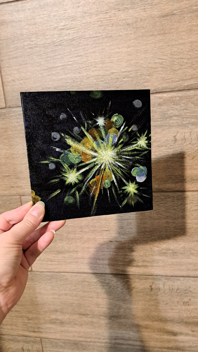 Картина Бенгальский огонёк OS-МАСТЕРСКАЯ. Продаётся 