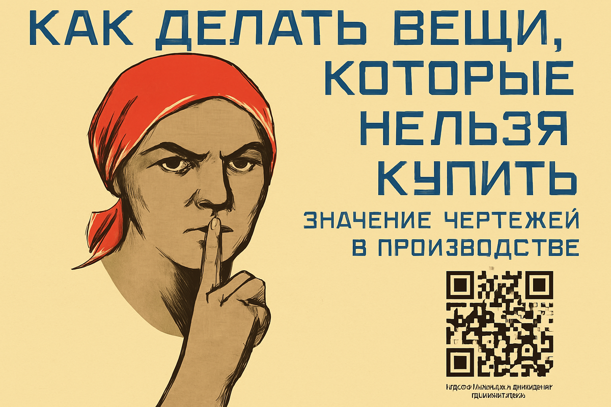 Как делать вещи, которые нельзя купить: значение чертежей в производстве