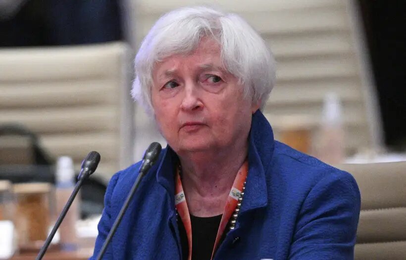  Министр финансов США Джанет Йеллен разрешила введение санкций в отношении любого лица, работающего в энергосекторе России   © РИА Новости. Рамиль Ситдиков