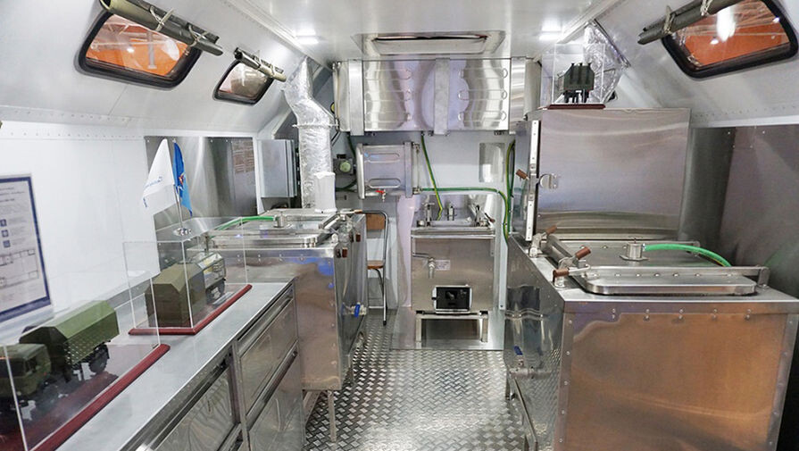 Военно-полевая кухня изнутри