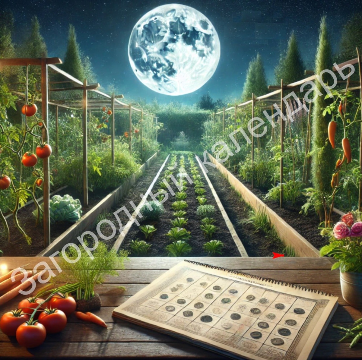 Лунный календарь садовода  2025 год