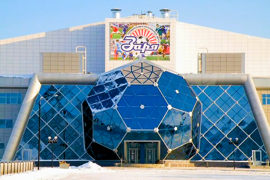 Футбольный манеж «Заря» в г. Новосибирск