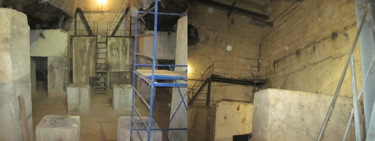    , , , результат выполнения работ по выводу из эксплуатации здания 453а "Газголдер" ПУГР АДЭ-5 до и после