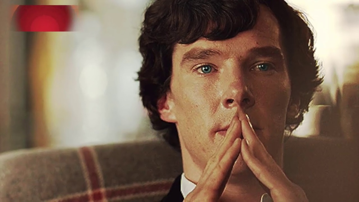 Кадр из сериала "Шерлок". 