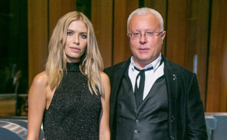 Александр Лебедев и Лена Перминова