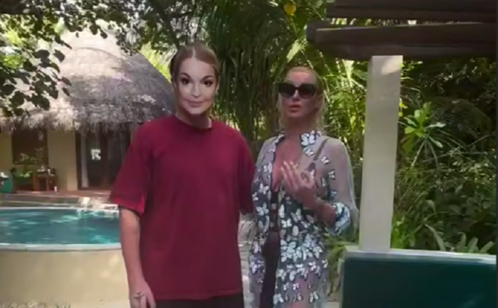 Анастасия Волочкова с Марчелом