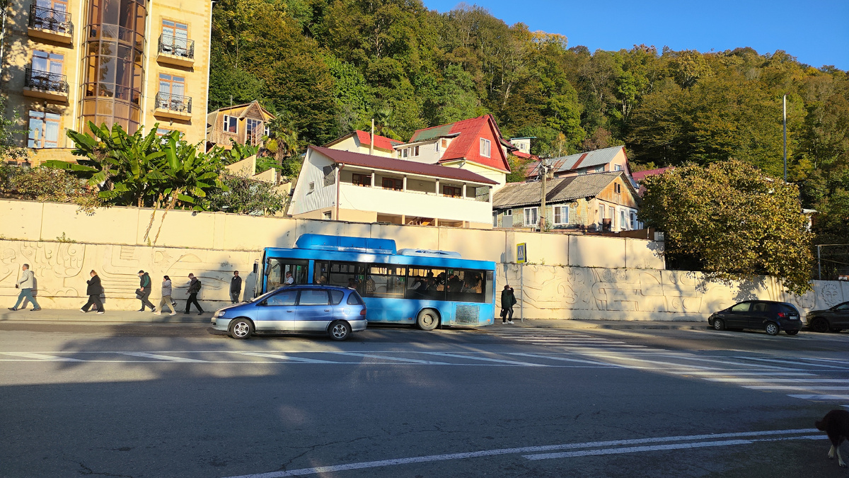 остановка Хоста-Мост. 