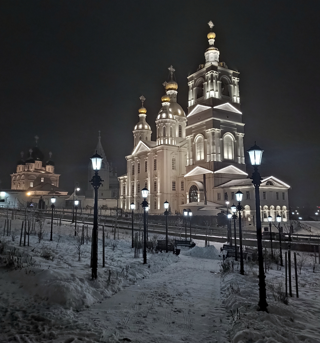 Вечерний храм Благовещения Пресвятой Богородицы