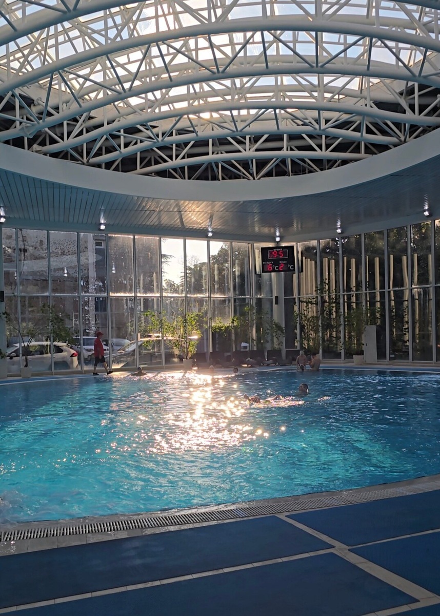 Бассейн в санатории