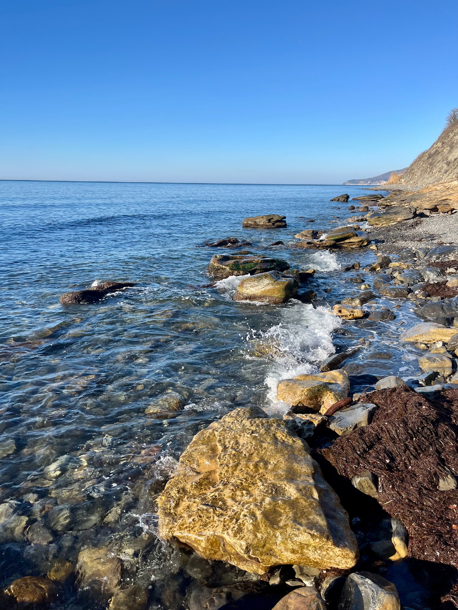 Зимнее море в Кринице