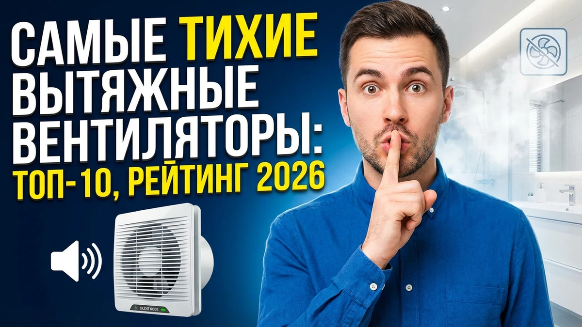 Бесшумные вентиляторы для кухни топ-10