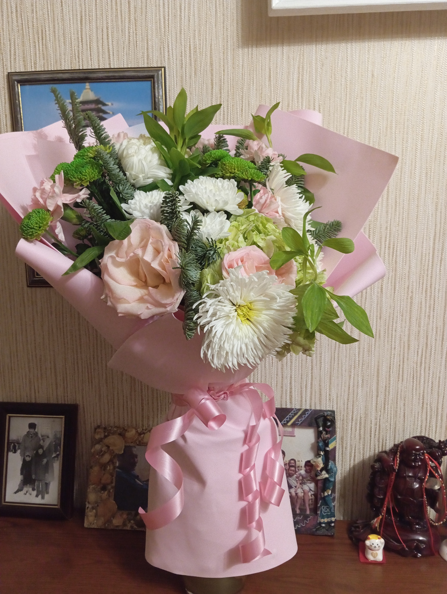 Цветы от сватов за зятя🙏🙏🙏