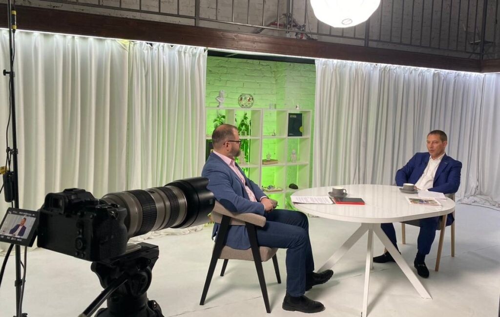 На съемочной площадке проекта «Наставник»