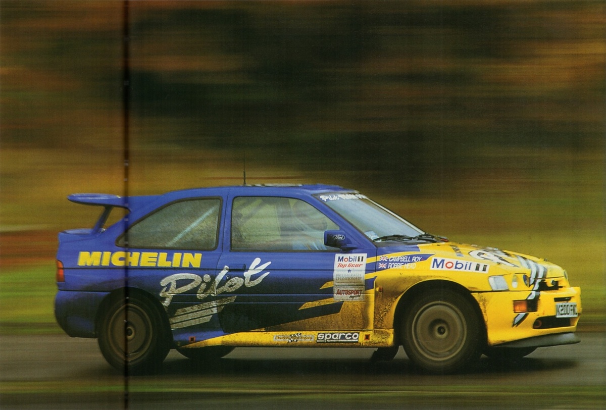 Этот Escort в «боевой» ливрее команды Michelin Team Pilot Уилсона стоит £115,000.