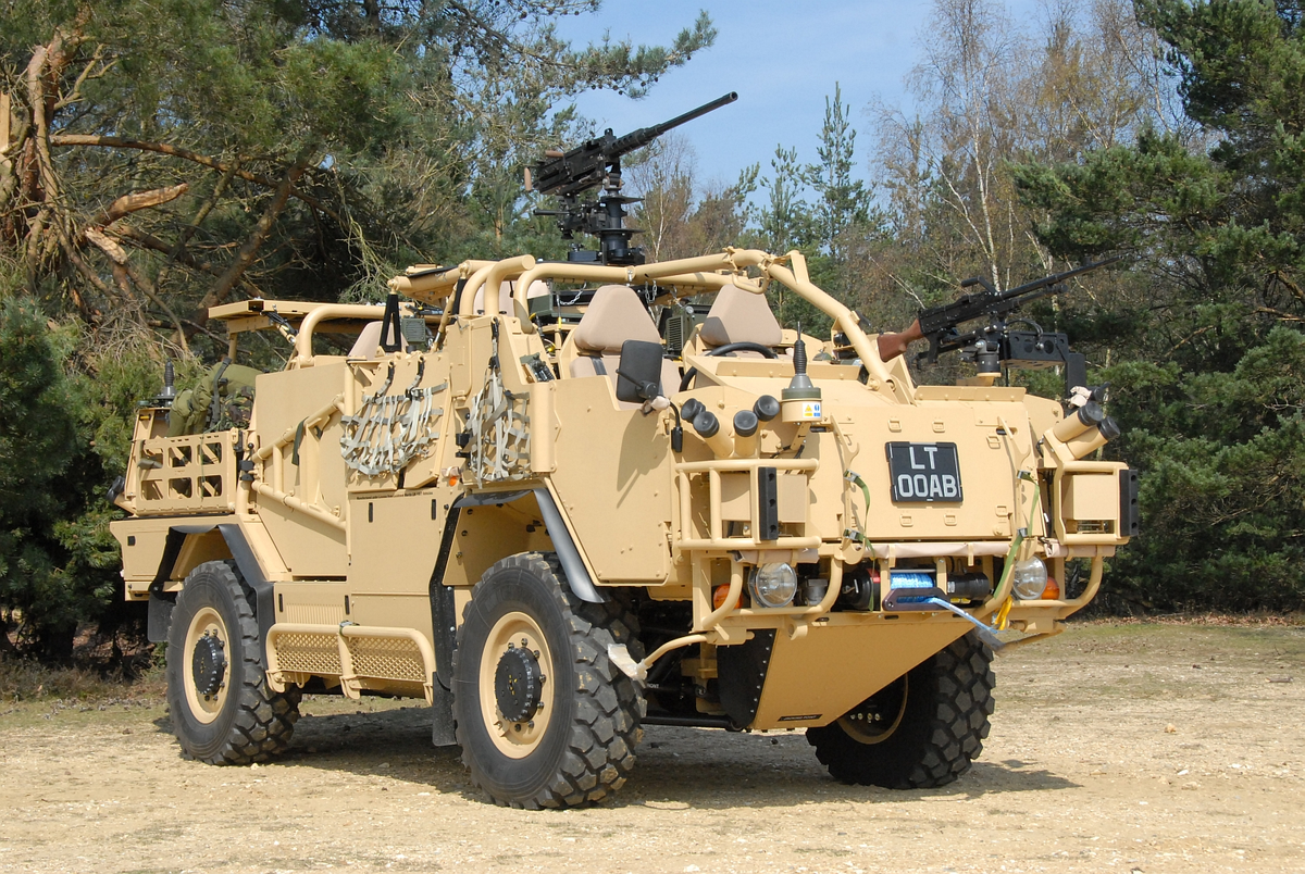 Supacat Jackal-2 MWMIK собственной персоной. Фотография в свободном доступе.