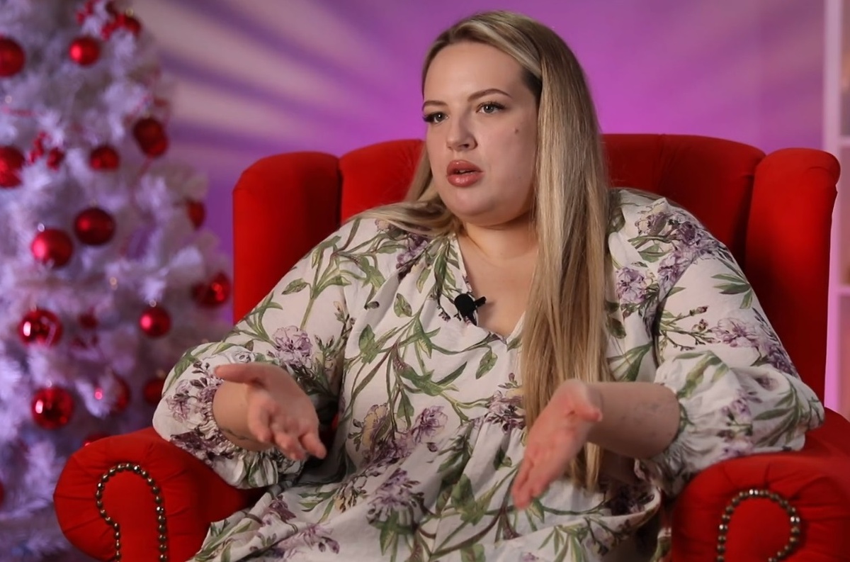 Лена Шлома (фото из эфира на «Okko»)