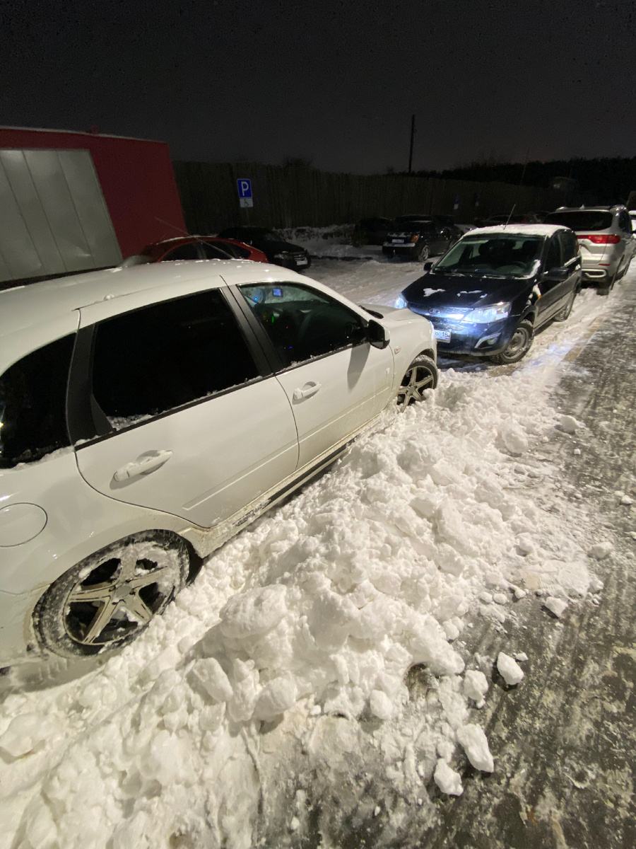Это ещё только первый снег, так сказать :)