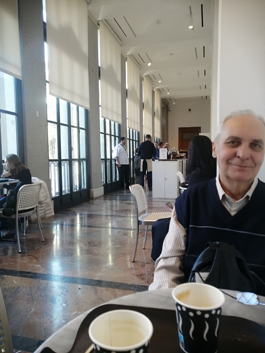 В кафе музея Прадо