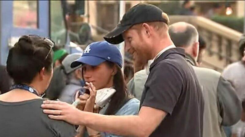 Меган Маркл и принц Гарри помогают в Калифорнии. Фото: Dailymail. Фотография взята из открытых источников.  📷
