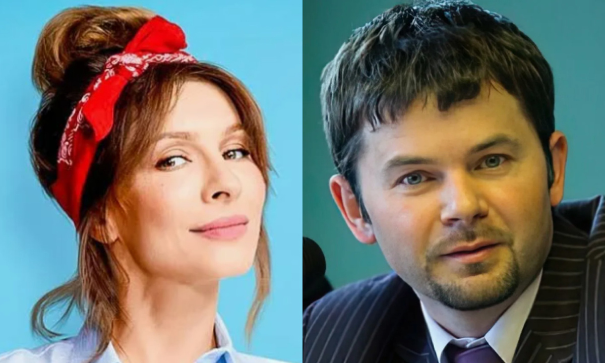 на фото Елена Подкаминская и Александр Пляцевой