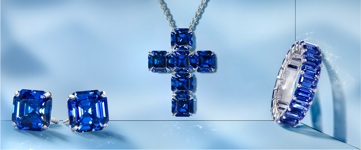 Лабораторно выращенные сапфиры