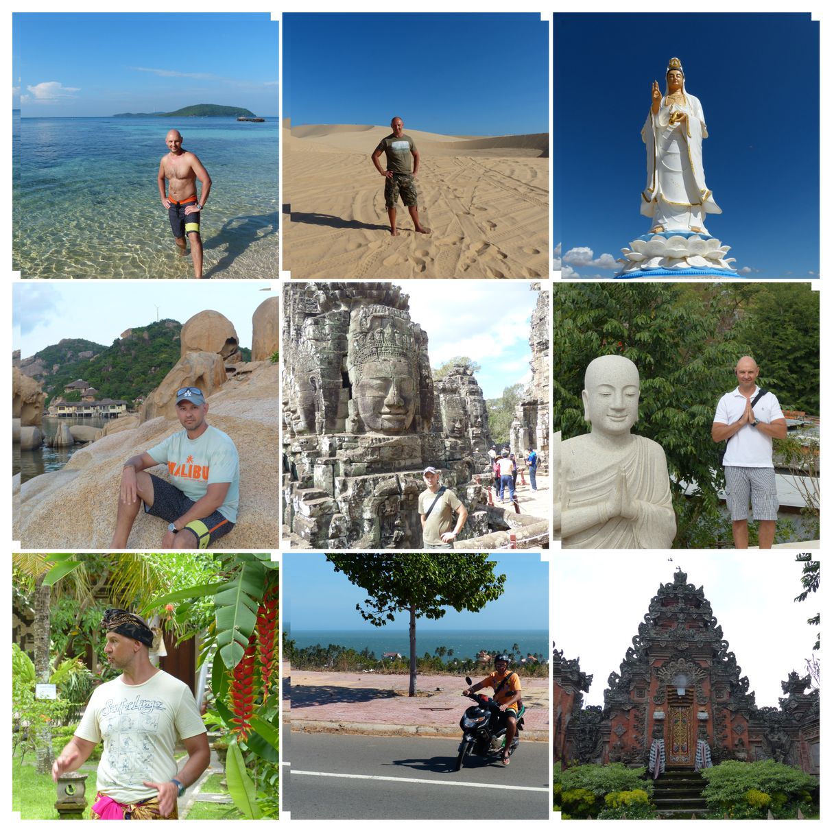 Более двух лет прожито в путешествиях по Юго-Восточной Азии, Индонезии, Египту, Канарам...