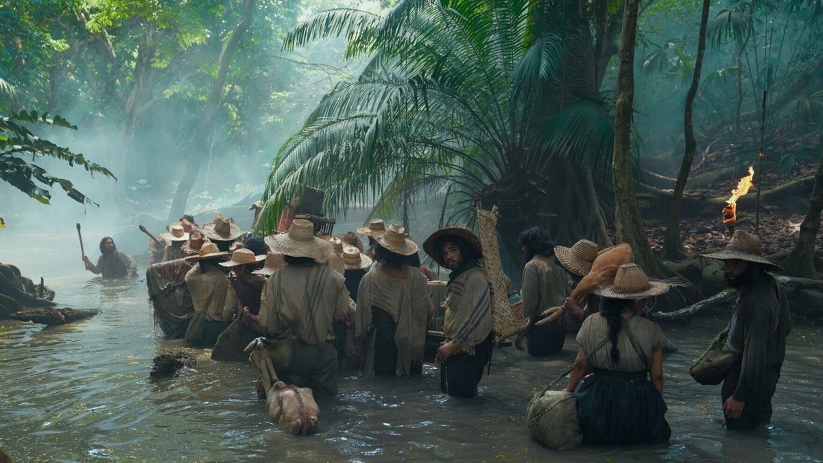 Кадр из сериала «Сто лет одиночества», 2024 год, режиссеры Алекс Гарсиа Лопес и Лаура Мора Ортега