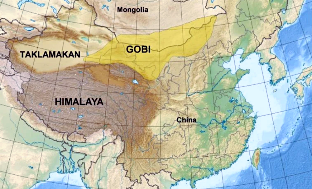 Географическое положение описываемых мест. Источник фото: beautifulworld.com
