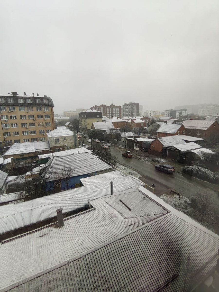 Краснодар в январе