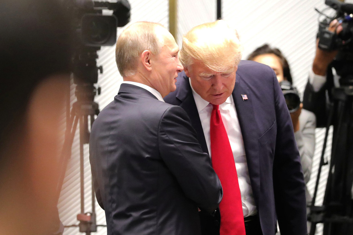 Встреча трампа с путиным