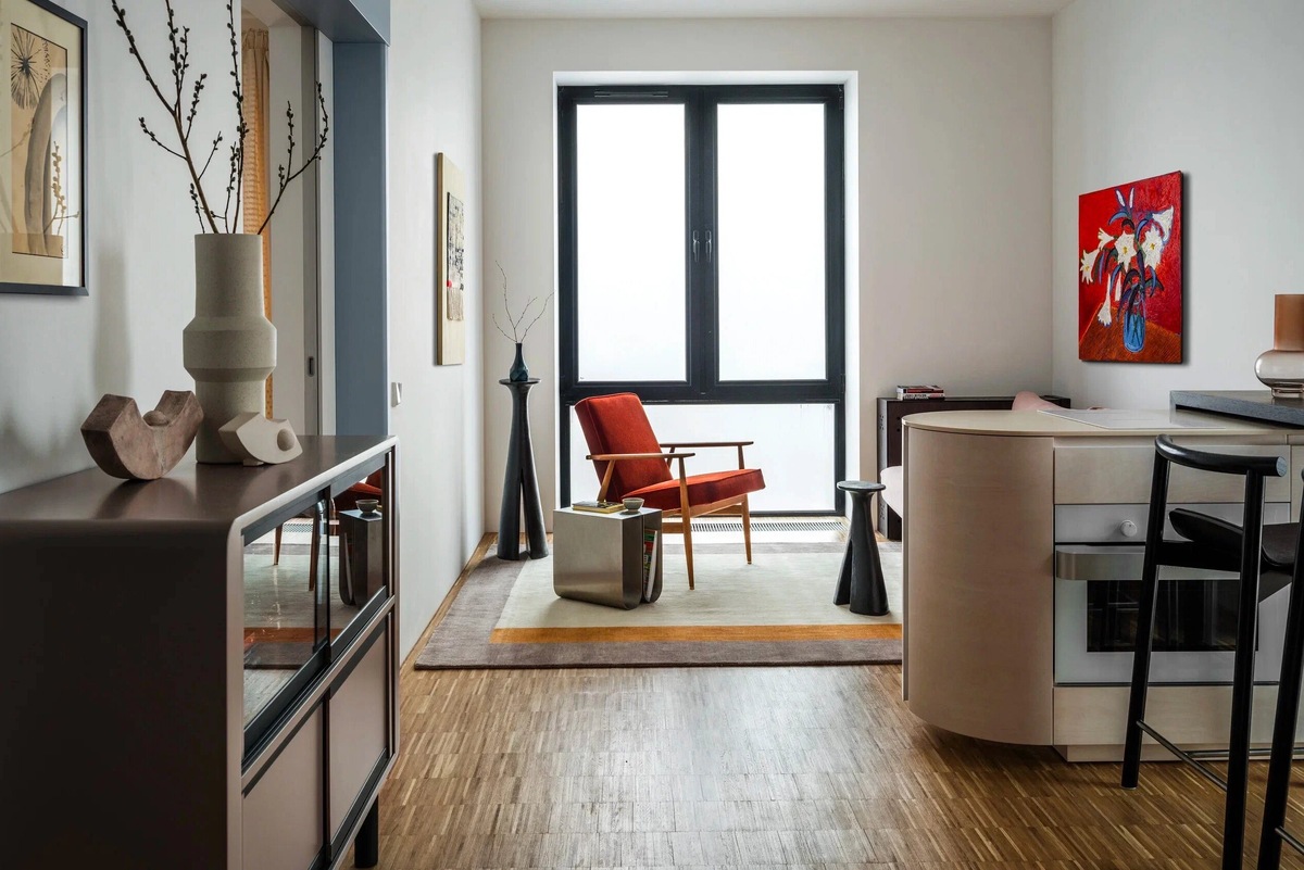 Интерьер в стиле авангард. Фото: Евгений Кулибаба
