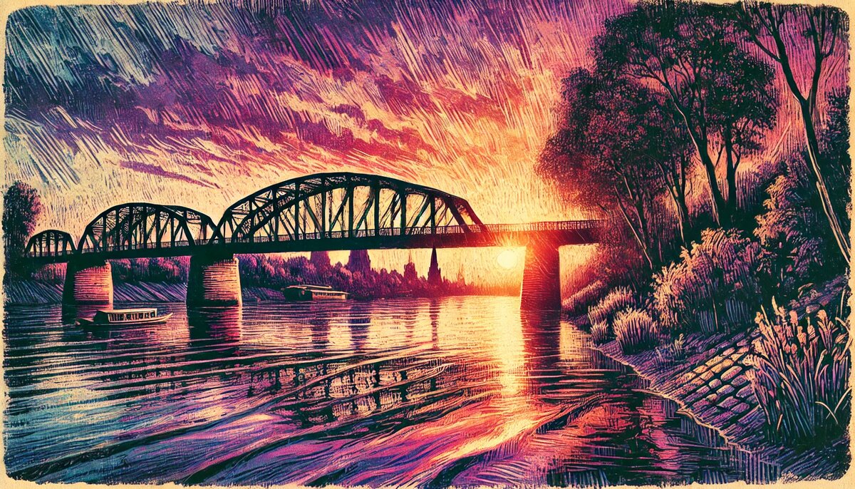 "Этот мост был как сама жизнь. Кто-то видит в нём опасность, кто-то возможность."