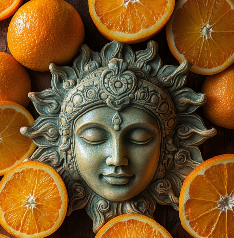 Один из продуктов солнца - апелсьины