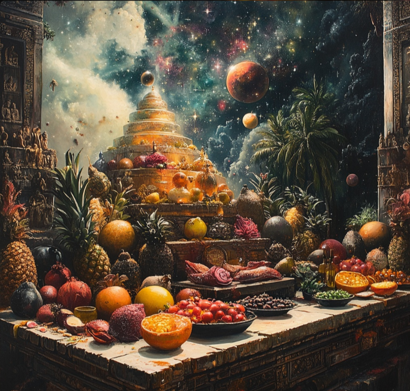 Вкусы пищи и энергии планет очень взаимосвязаны.