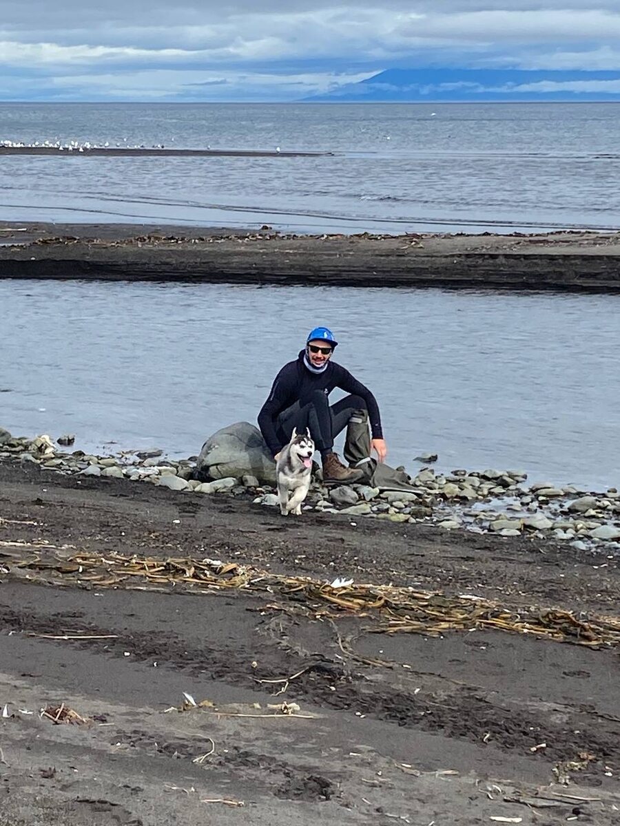 Веселый пёсель и Андрей