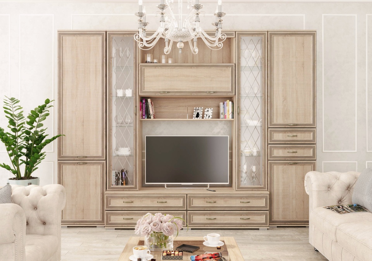 Модульная система Ливорно фабрика "Домани" г. Пенза 