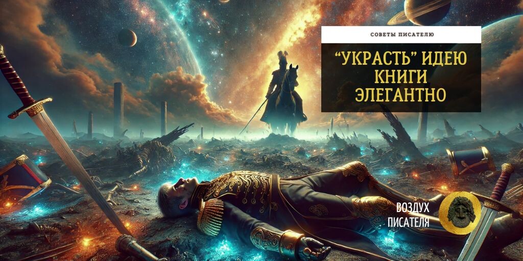 Так могла бы выглядеть сцена в вашей космоопере "Звёздная война и планетарный мир"